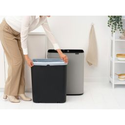 Brabantia Bo Touch Bin pojemnik na odpady 60 l szary 255106