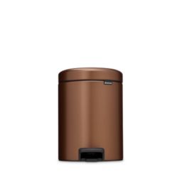 Brabantia NewIcon kosz na śmieci 5 l Warm Bronze 255229