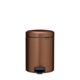 Brabantia NewIcon kosz na śmieci 5 l Warm Bronze 255229