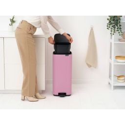 Brabantia Bo pojemnik na odpady 30 l Lilac Pink 255403