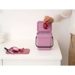 Brabantia Sort & Go sortownik na odpady 3 l Lilac Pink 255427