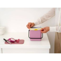 Brabantia Sort & Go sortownik na odpady 3 l Lilac Pink 255427