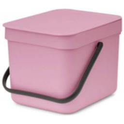 Brabantia Sort & Go sortownik na odpady 6 l Lilac Pink 255441