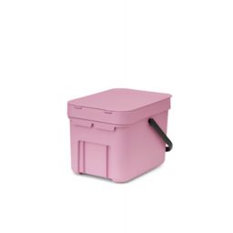 Brabantia Sort & Go sortownik na odpady 6 l Lilac Pink 255441