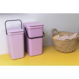 Brabantia Sort & Go sortownik na odpady 12 l Lilac Pink 255465