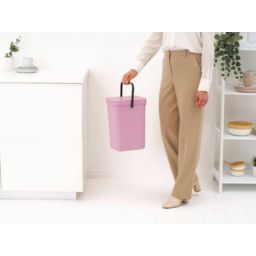 Brabantia Sort & Go sortownik na odpady 12 l Lilac Pink 255465