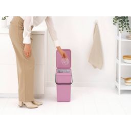 Brabantia Sort & Go sortownik na odpady 16 l Lilac Pink 255489
