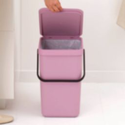 Brabantia Sort & Go sortownik na odpady 25 l Lilac Pink 255502