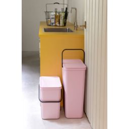 Brabantia Sort & Go sortownik na odpady 40 l Lilac Pink 255526