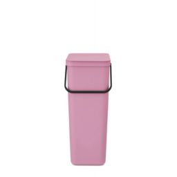 Brabantia Sort & Go sortownik na odpady 40 l Lilac Pink 255526