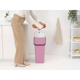 Brabantia Sort & Go sortownik na odpady 40 l Lilac Pink 255526