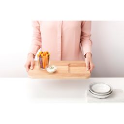 Brabantia Profile deska kuchenna 40x25 cm do warzyw drewniana 260742