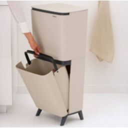 Brabantia SortUp Hi sortownik na odpady 45 l Soft Beige 275029
