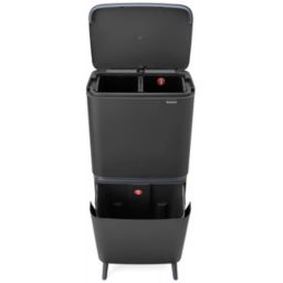 Brabantia SortUp Hi sortownik na odpady 45 l Dark Grey 275043
