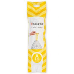 Brabantia PerfectFit worki na śmieci 3 l (20 szt) biały 311727