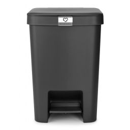 Brabantia StepUp pojemnik na odpady 25 l czarny 800269
