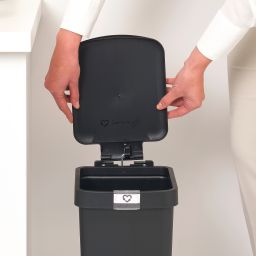 Brabantia StepUp pojemnik na odpady 10 l Dark Grey 800344