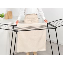 Brabantia HangOn suszarka na pranie Hangon Too stojąca czarna 232404