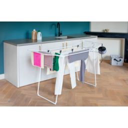 Brabantia HangOn suszarka na pranie Drying Rack Too stojąca biała 232428