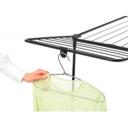 Brabantia HangOn suszarka na pranie Drying Rack Too stojąca czarna 232442