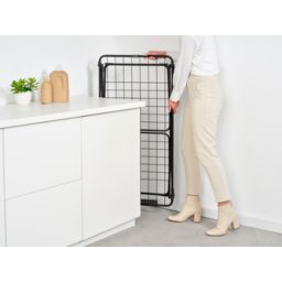 Brabantia HangOn suszarka na pranie Drying Rack Too stojąca czarna 232442