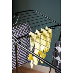 Brabantia HangOn suszarka na pranie Drying Rack Too stojąca czarna 232442