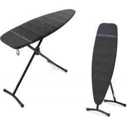 Brabantia deska do prasowania żelazkiem i generatorem pary Denim Black 241420