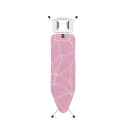 Brabantia deska do prasowania z solidną podstawą na żelazko parowe Lilac Waves 246067