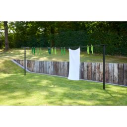 Brabantia HangOut sznury do suszenia prania z drążkami 50 m czarny 262425