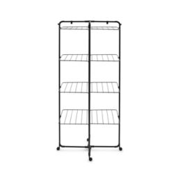 Brabantia HangOn suszarka na pranie Tower stojąca czarna 319303