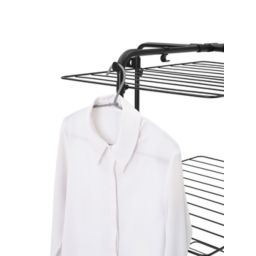 Brabantia HangOn suszarka na pranie Tower stojąca czarna 319303