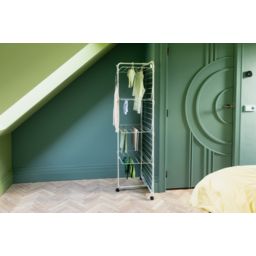 Brabantia HangOn suszarka na pranie Tower stojąca biała 322303