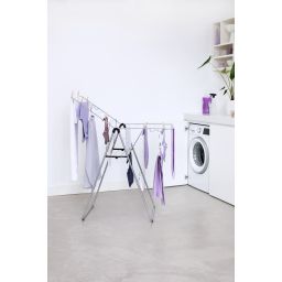 Brabantia HangOn suszarka na pranie 15 m stojąca szary metaliczny 403361