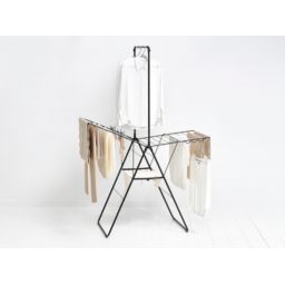 Brabantia HangOn suszarka na pranie stojąca czarny mat 403620