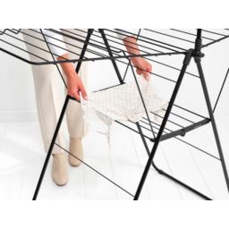 Brabantia HangOn suszarka na pranie stojąca czarny mat 403620