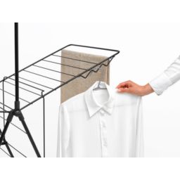 Brabantia HangOn suszarka na pranie stojąca czarny mat 403620