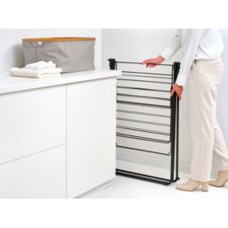 Brabantia HangOn suszarka na pranie stojąca czarny mat 403620