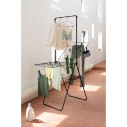 Brabantia HangOn suszarka na pranie stojąca czarny mat 403620