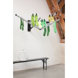 Brabantia WallFix suszarka na pranie ścienna + stalowa obudowa 475924