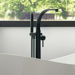 Besco Decco I bateria wannowo-prysznicowa wolnostojąca grafit BW-DI-GR