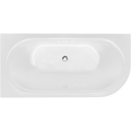 Besco Avita A-Line wanna narożna 159x75 cm prostokątna biała #WAA-160ALBS