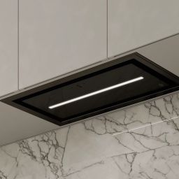 Ciarko Design Uno okap kuchenny 55 cm podszafkowy czarny CDZ5504C