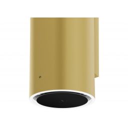 Ciarko Design Tubus okap kuchenny 38 cm ścienny złoty CDP3801B