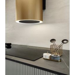 Ciarko Design Monogram okap kuchenny 38 cm ścienny złoty CDP3802Z