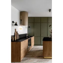 Ciarko Design Monogram okap kuchenny 38 cm ścienny złoty CDP3802Z