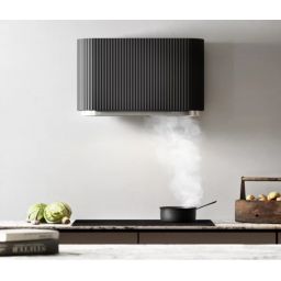 Ciarko Design Mono okap kuchenny 80 cm czarny CDP8001B