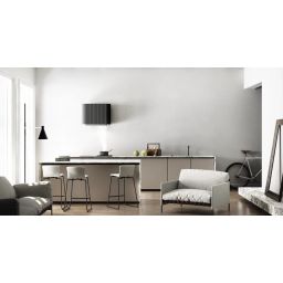 Ciarko Design Mono okap kuchenny 80 cm czarny CDP8001B