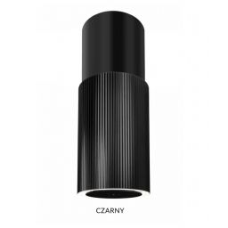 Ciarko Design Monogram W okap kuchenny 38 cm wyspowy czarny CDW3802C