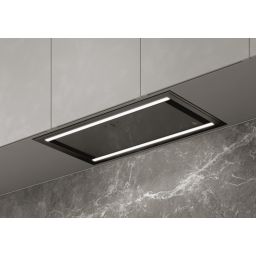 Ciarko Design Duo okap kuchenny 55 cm podszafkowy czarny CDZ5505C