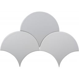Cil Decor Escama dekor ścienny 17x15,5 cm Grey Medium Mat